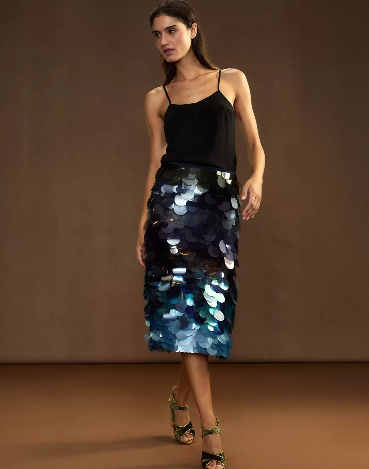 Bottoms-Cynthia Rowley Aurora Skirt NGTSKY