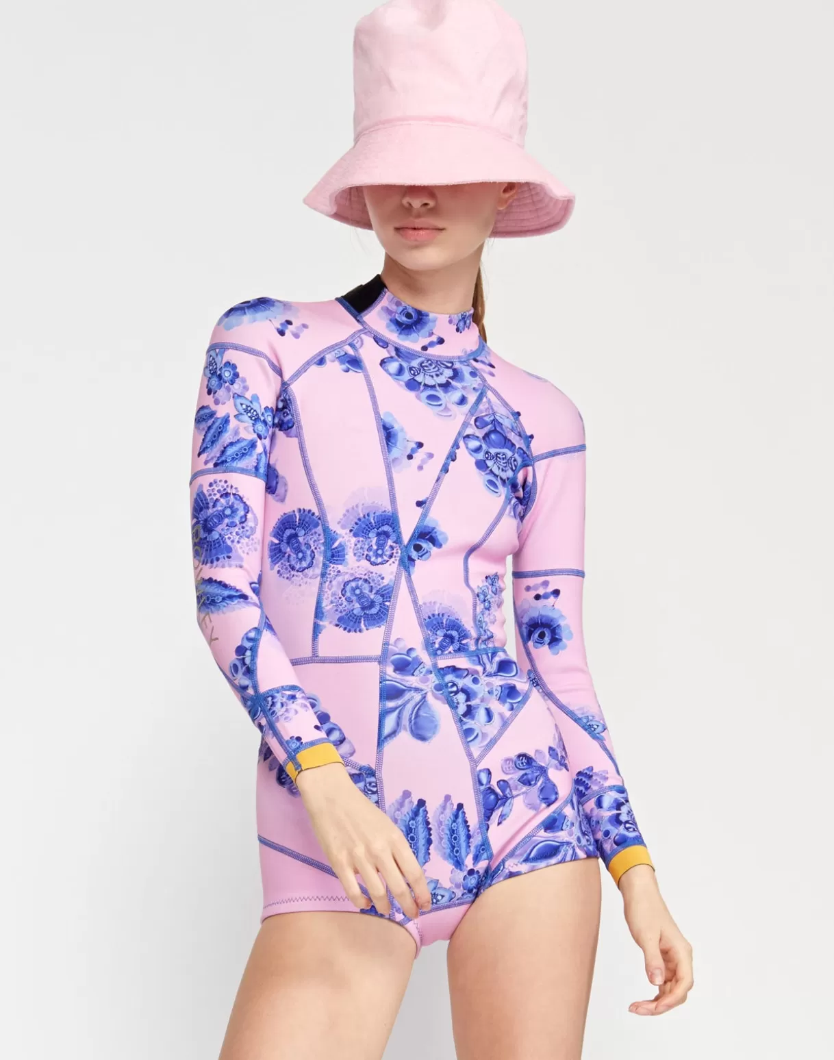 Surf & Swim-Cynthia Rowley Bowie Floral Wetsuit PNKBL