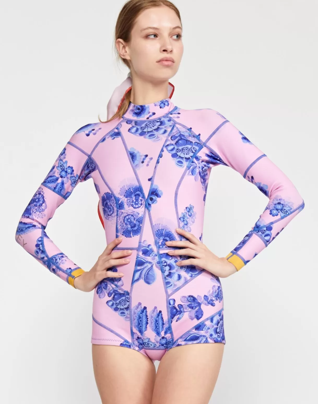 Surf & Swim-Cynthia Rowley Bowie Floral Wetsuit PNKBL