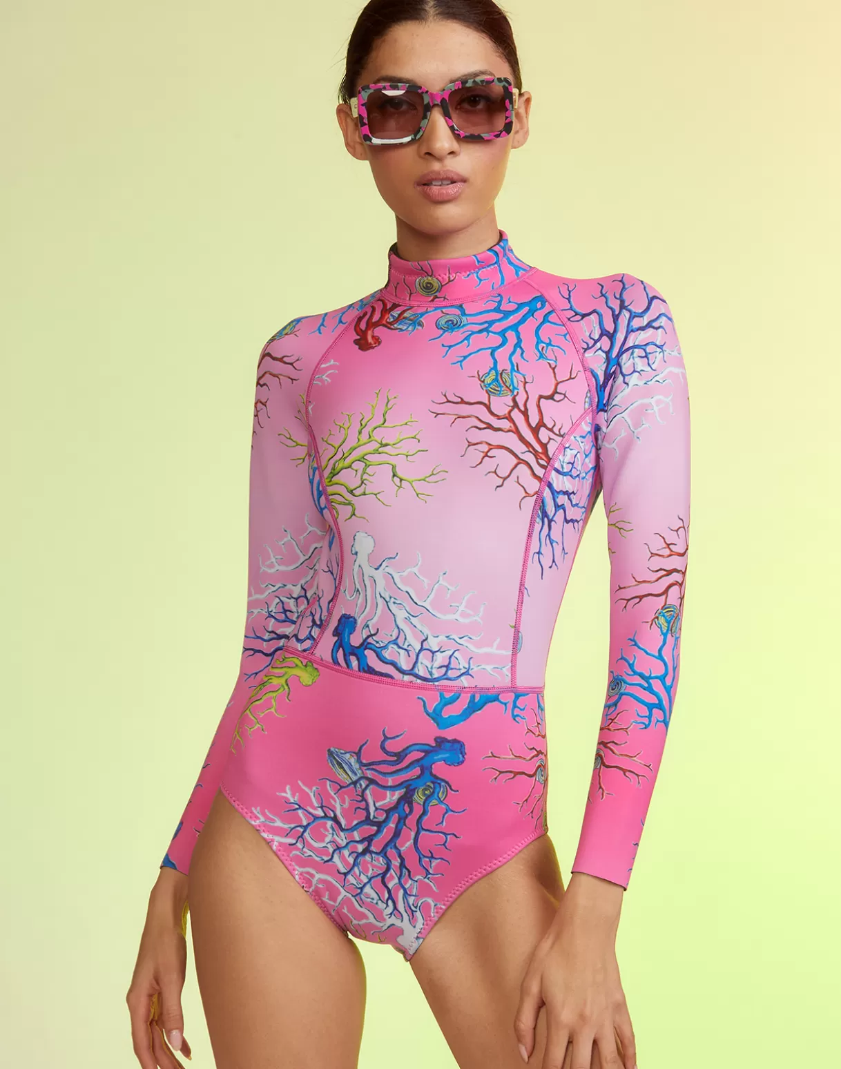 Surf & Swim-Cynthia Rowley Wetsuit CORAL