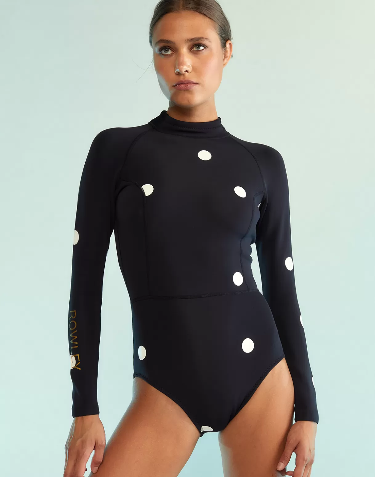 Surf & Swim-Cynthia Rowley Cruz Wetsuit BKWHT