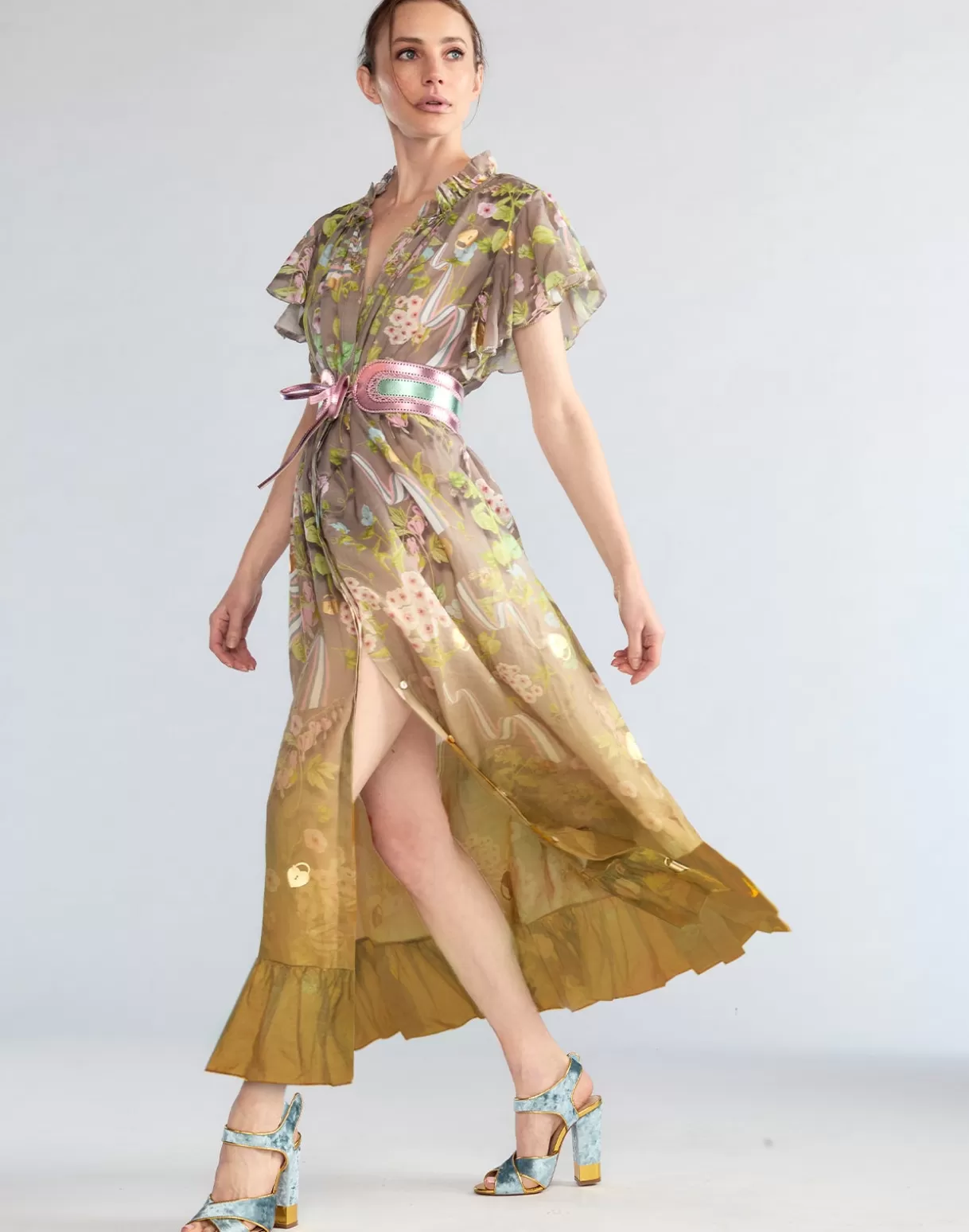 Dresses-Cynthia Rowley Dawn Dress CMLMLT