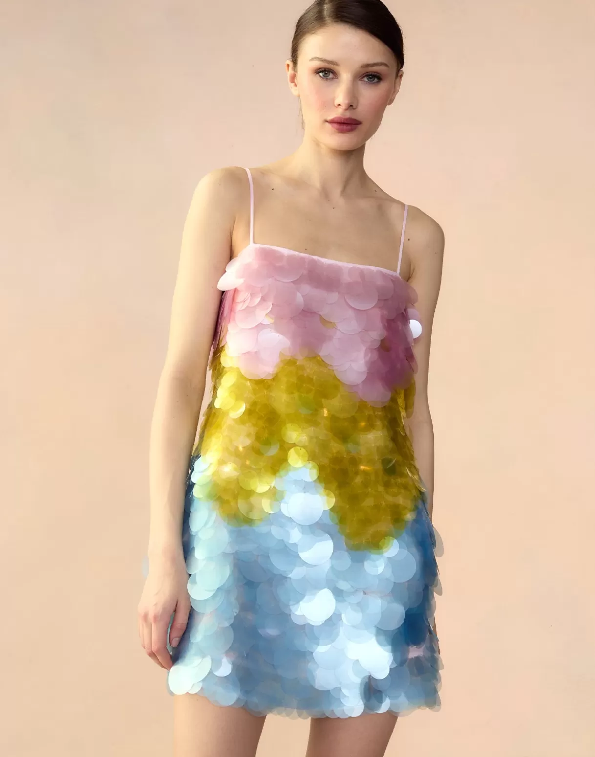 Dresses-Cynthia Rowley Daylight Disco Dress PNKYLW