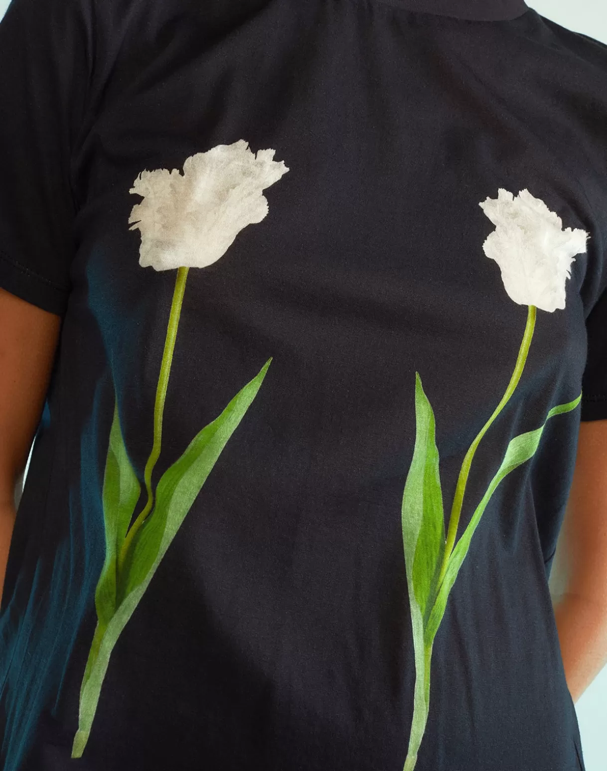 Tops-Cynthia Rowley Everyday Tees BLKWT