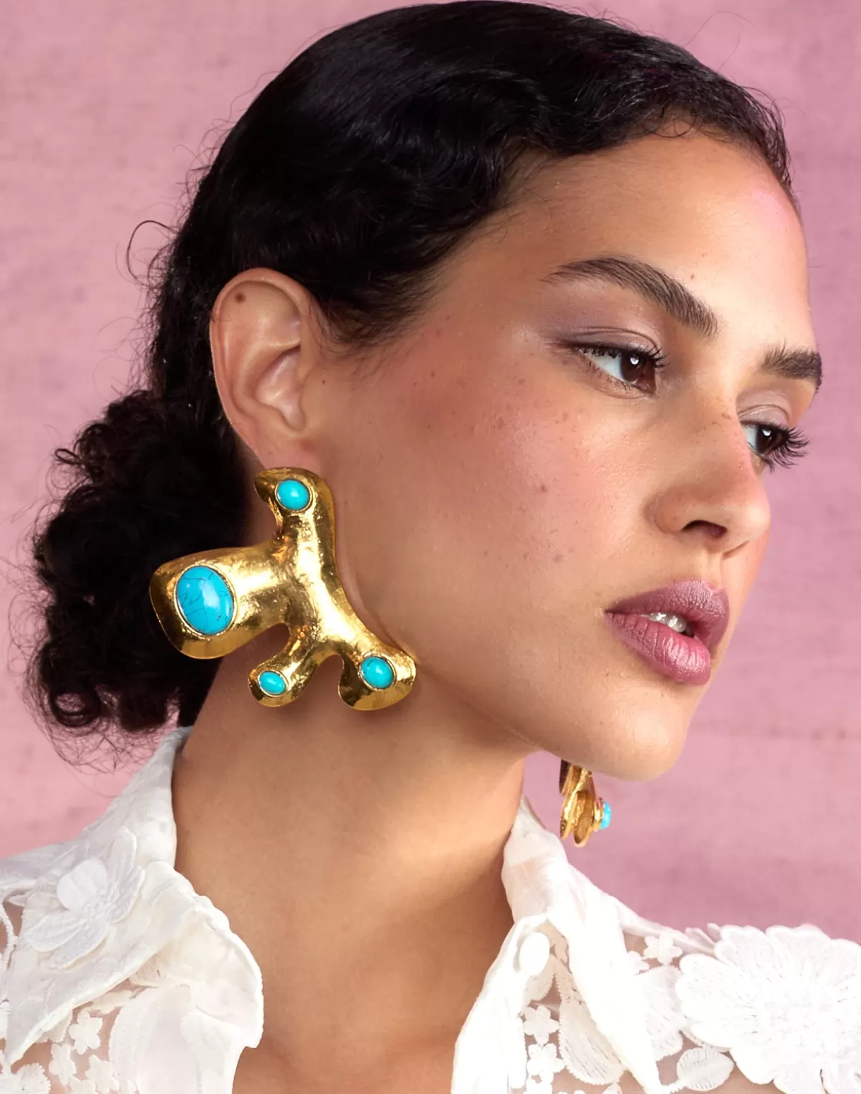 Accessories | Accessories-Cynthia Rowley Hidden Gem Earrings TURQU