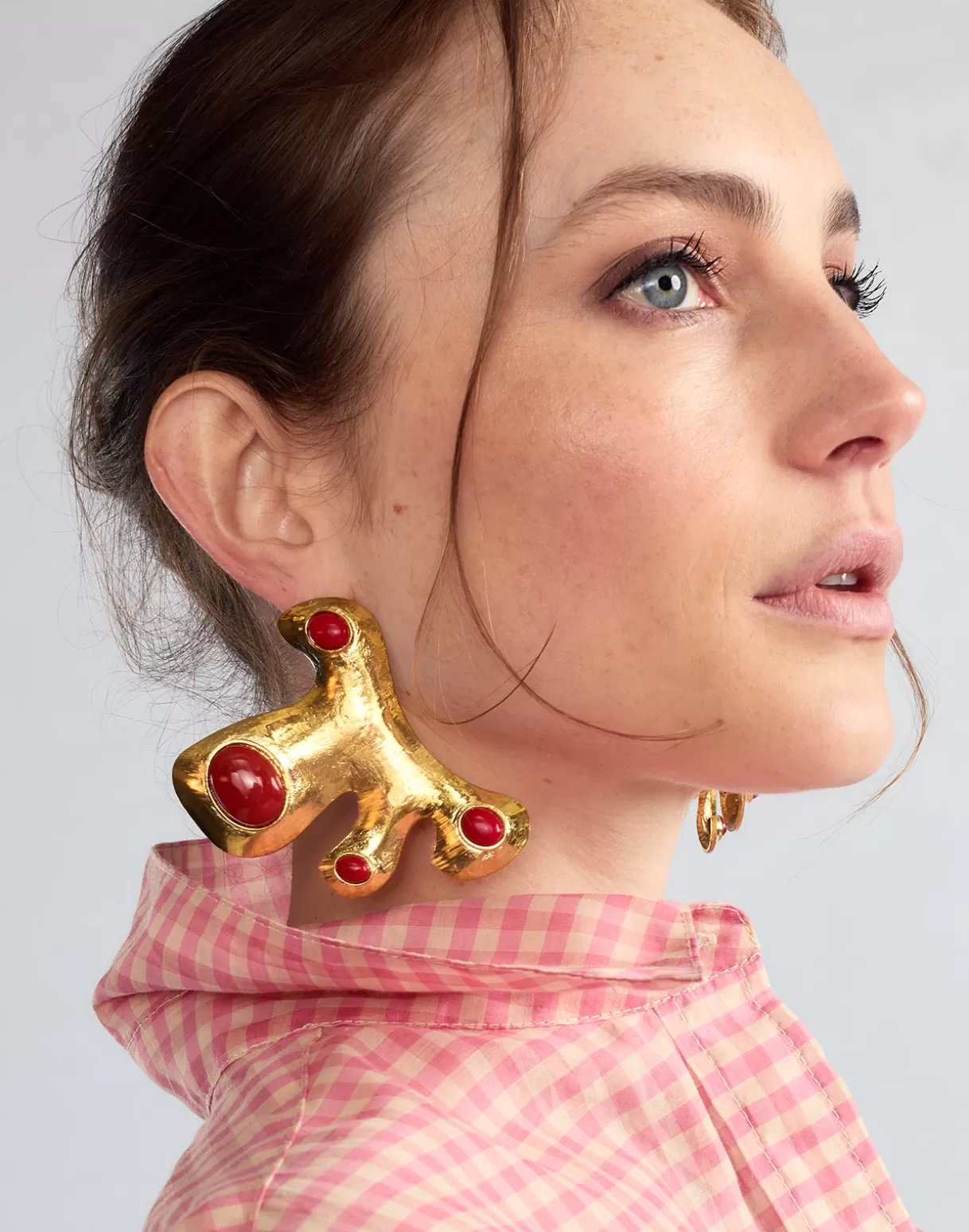 Accessories | Accessories-Cynthia Rowley Hidden Gem Earrings Red