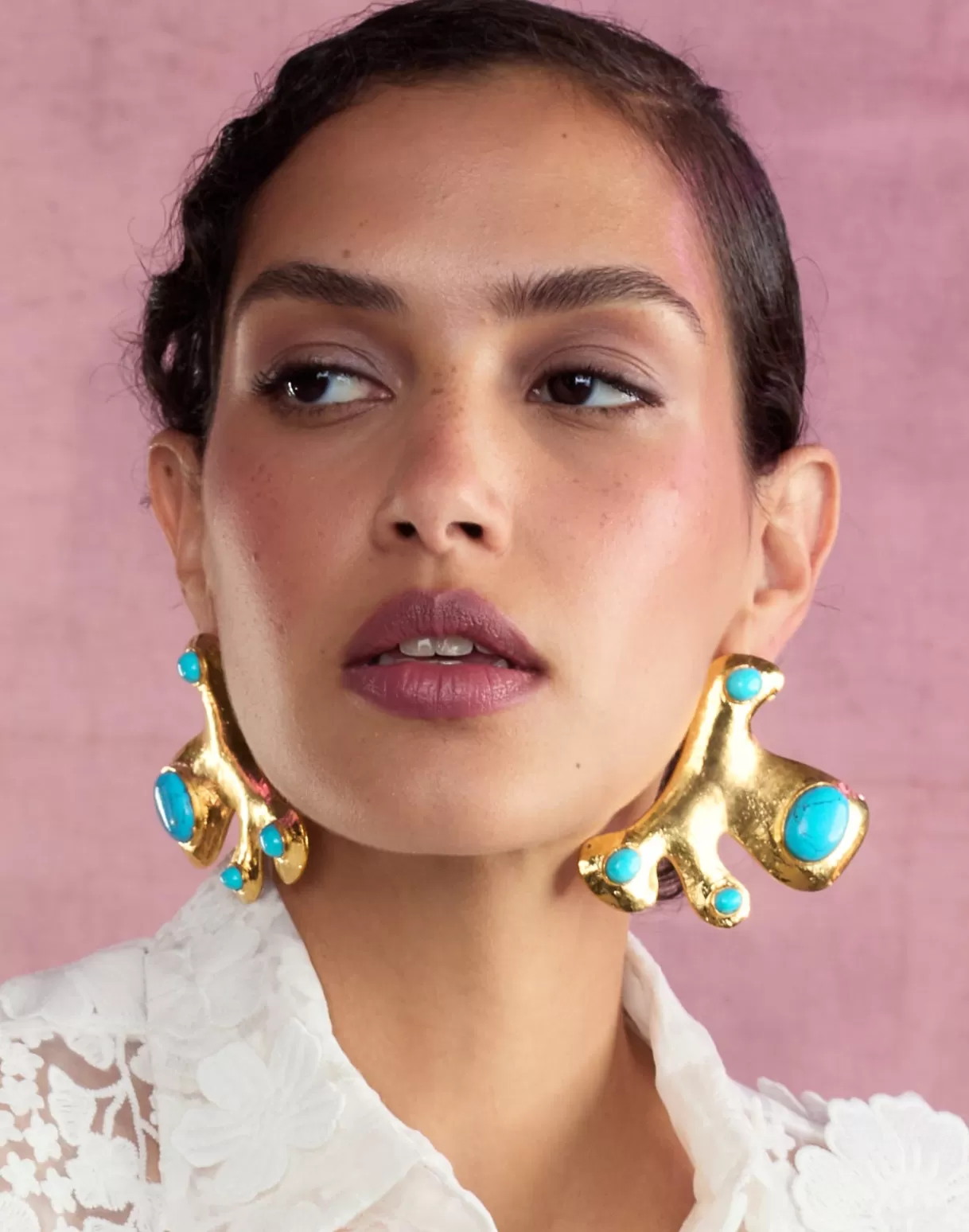 Accessories | Accessories-Cynthia Rowley Hidden Gem Earrings TURQU