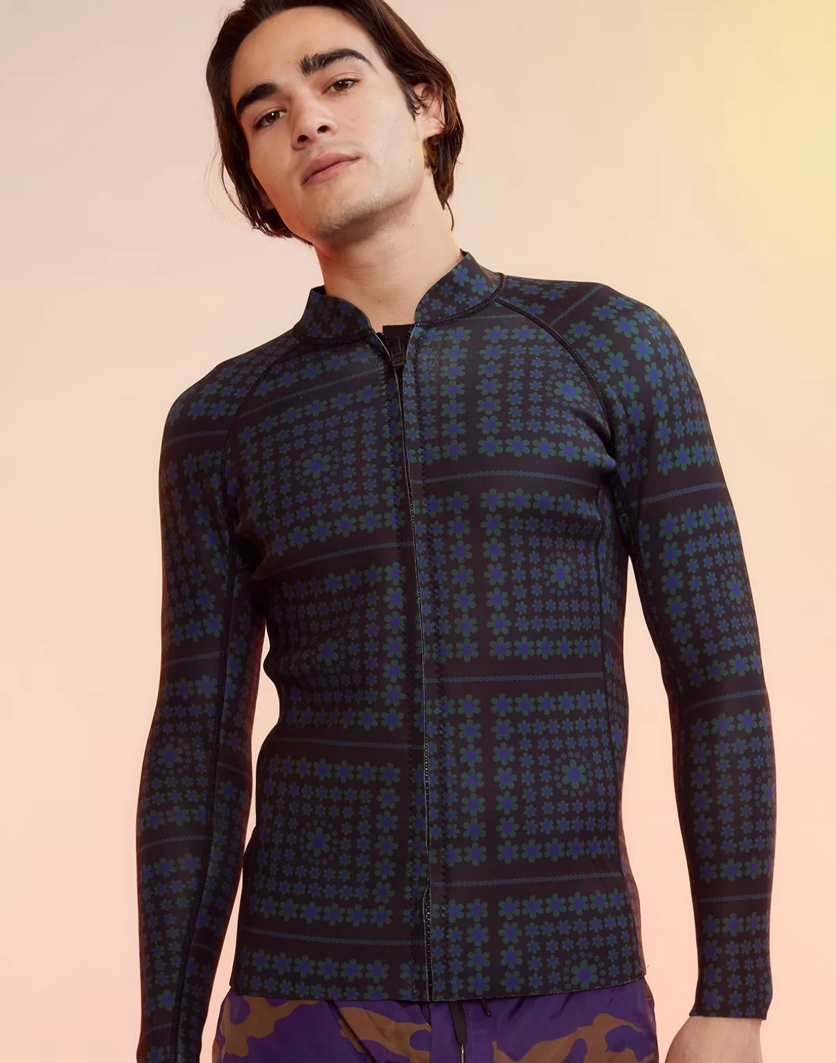 Surf & Swim-Cynthia Rowley Jake Mens Surf Jacket DSBMT