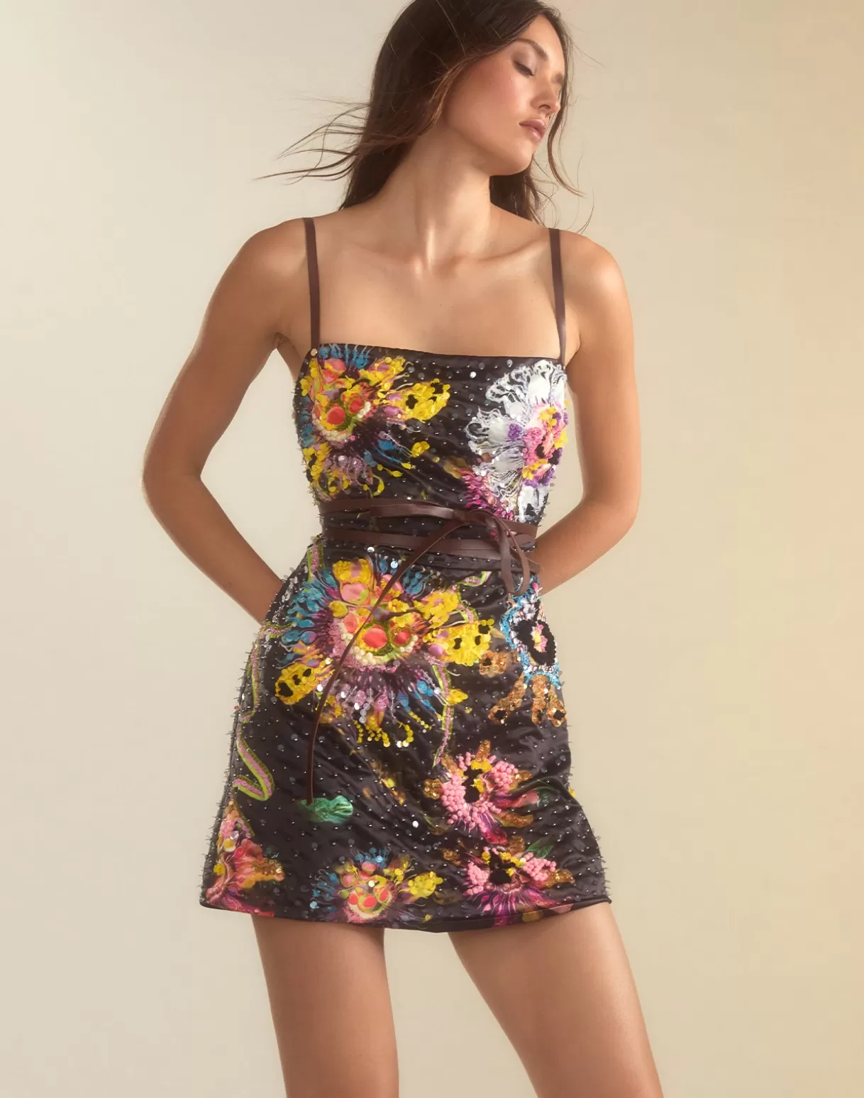Dresses-Cynthia Rowley Kaia Dress BLKMT