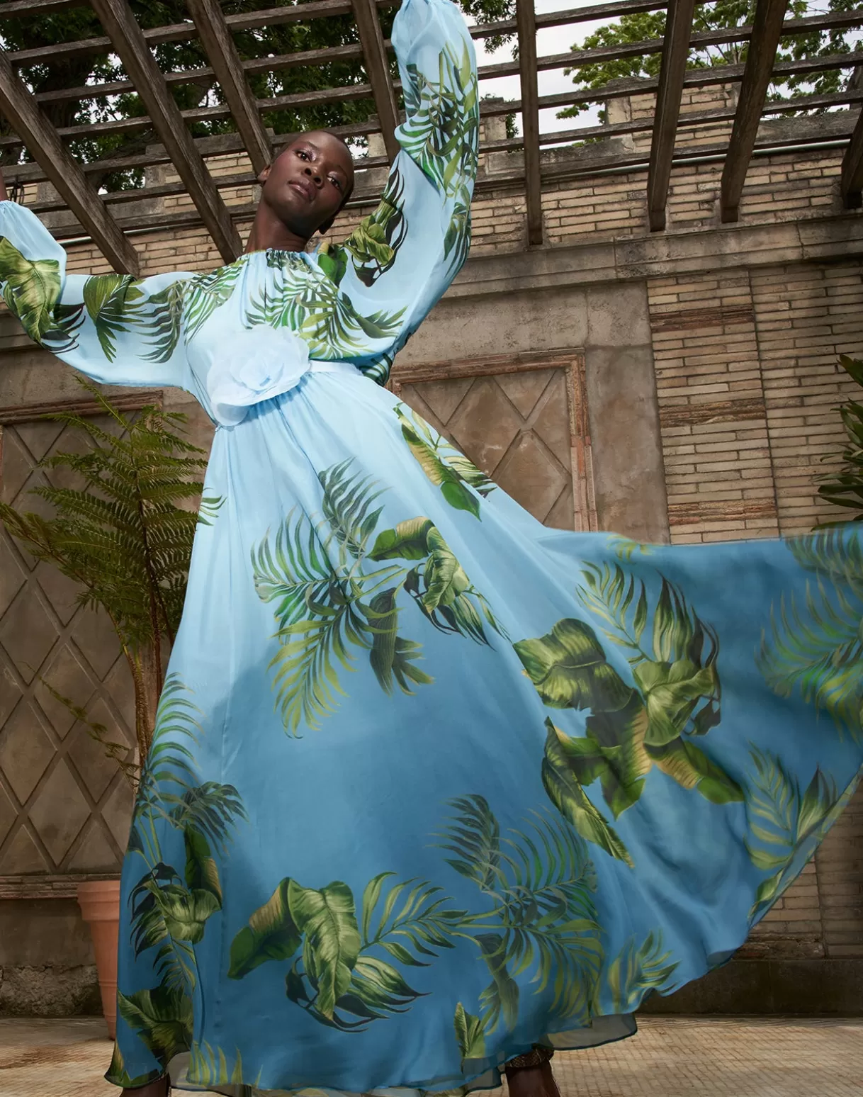 Dresses-Cynthia Rowley Messina Silk Dress BLUMLT