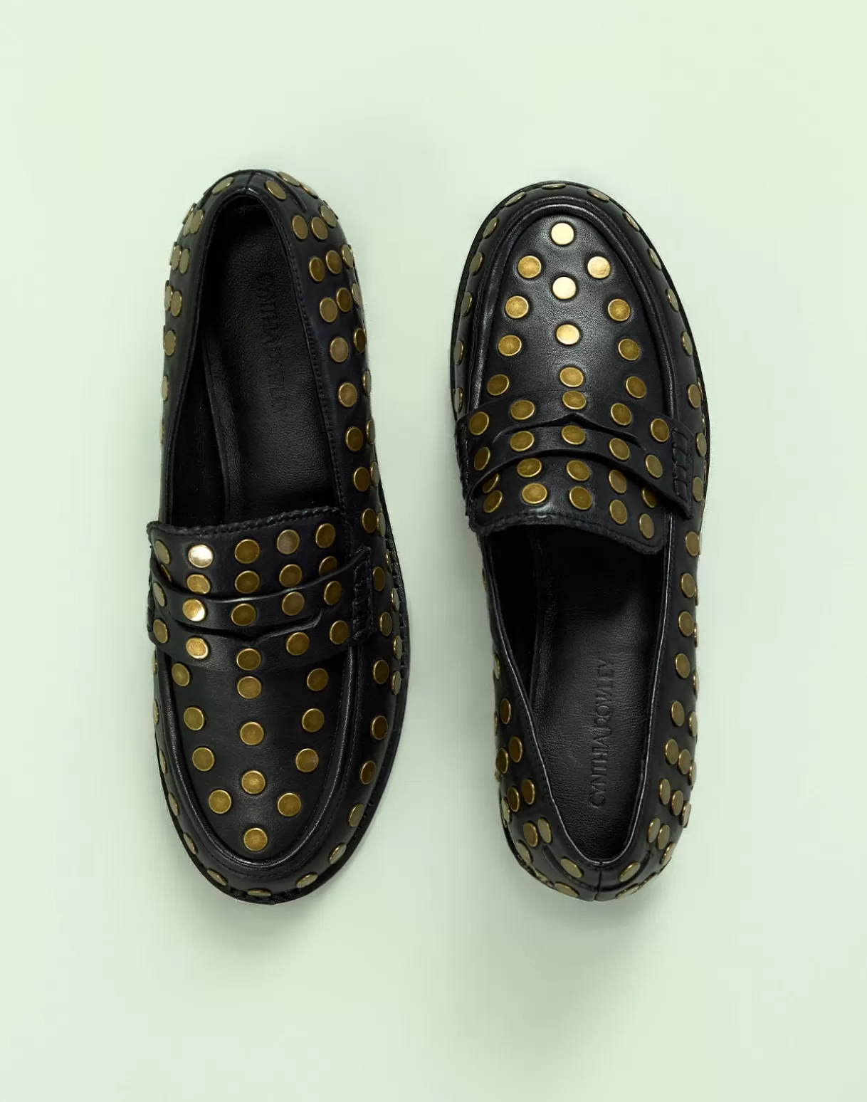 Shoes | Accessories-Cynthia Rowley Nailed It Classic Loafer BLACK