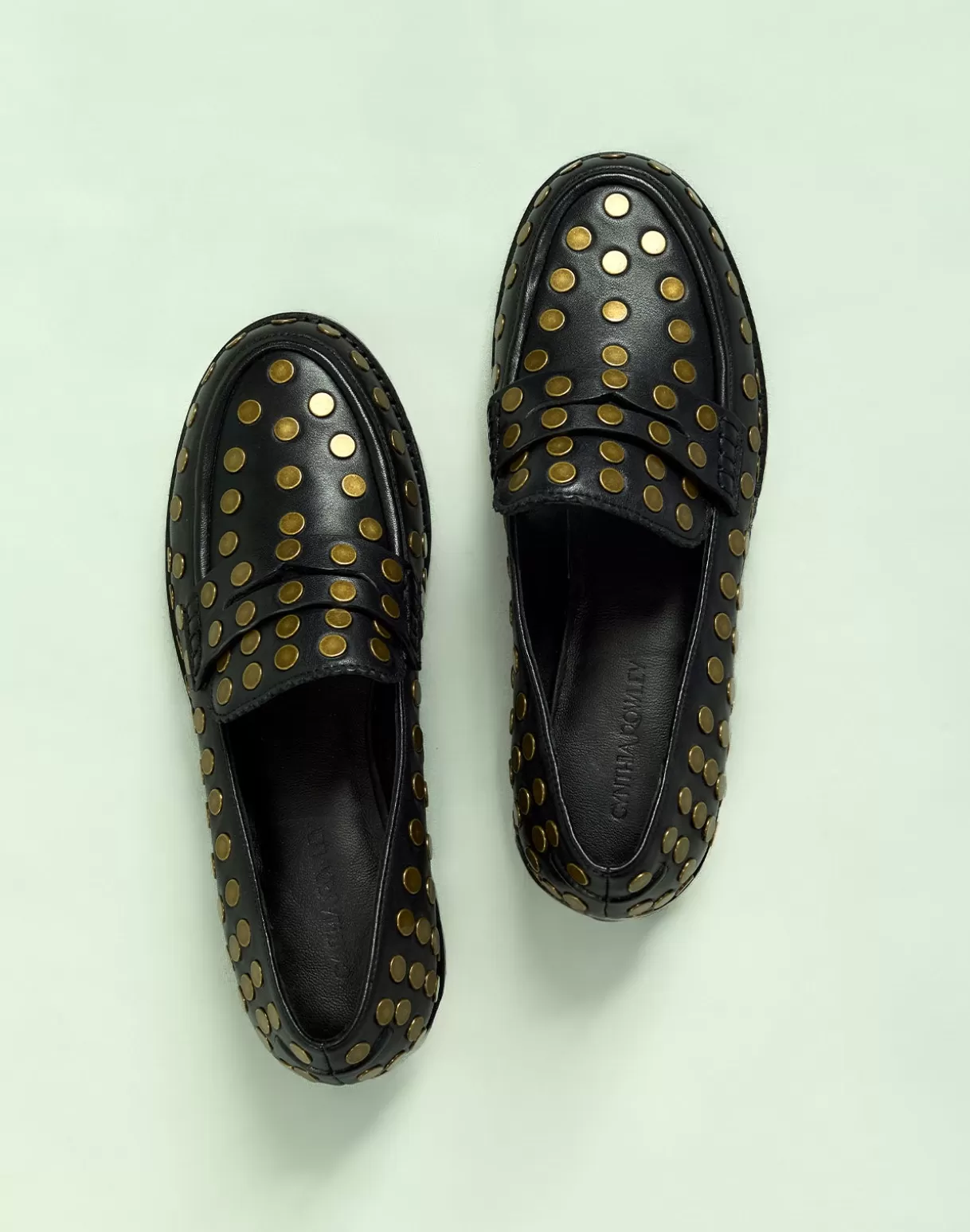 Shoes | Accessories-Cynthia Rowley Nailed It Classic Loafer BLACK