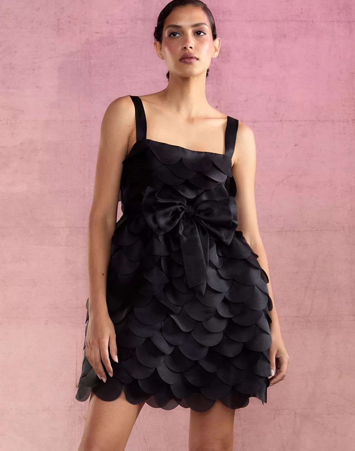 Accessories | Accessories-Cynthia Rowley Organza Bow Ribbon Tie BLACK