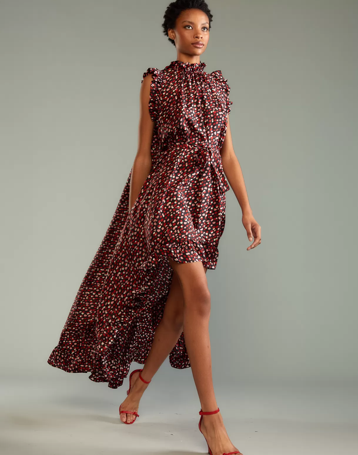 Dresses-Cynthia Rowley Piper Silk Dress BLRDPK