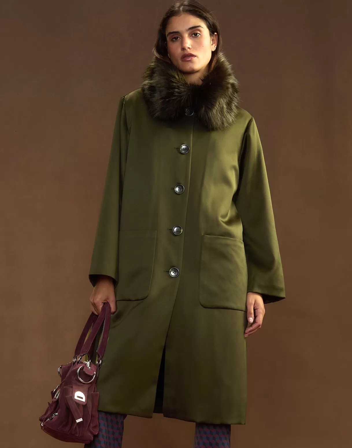 Jackets & Coats-Cynthia Rowley Polished Coat