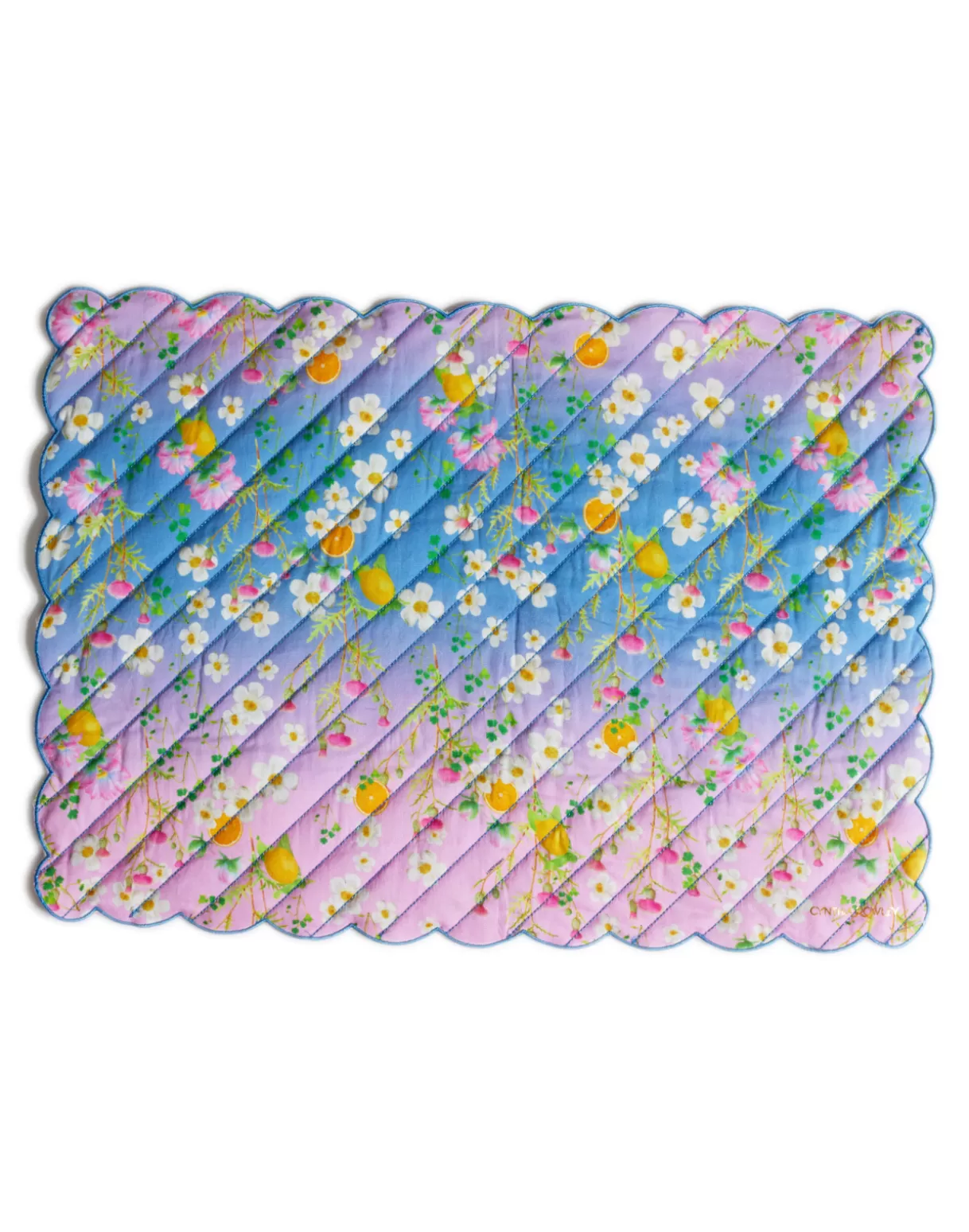 Home-Cynthia Rowley Quilted Placemats OMPKBL