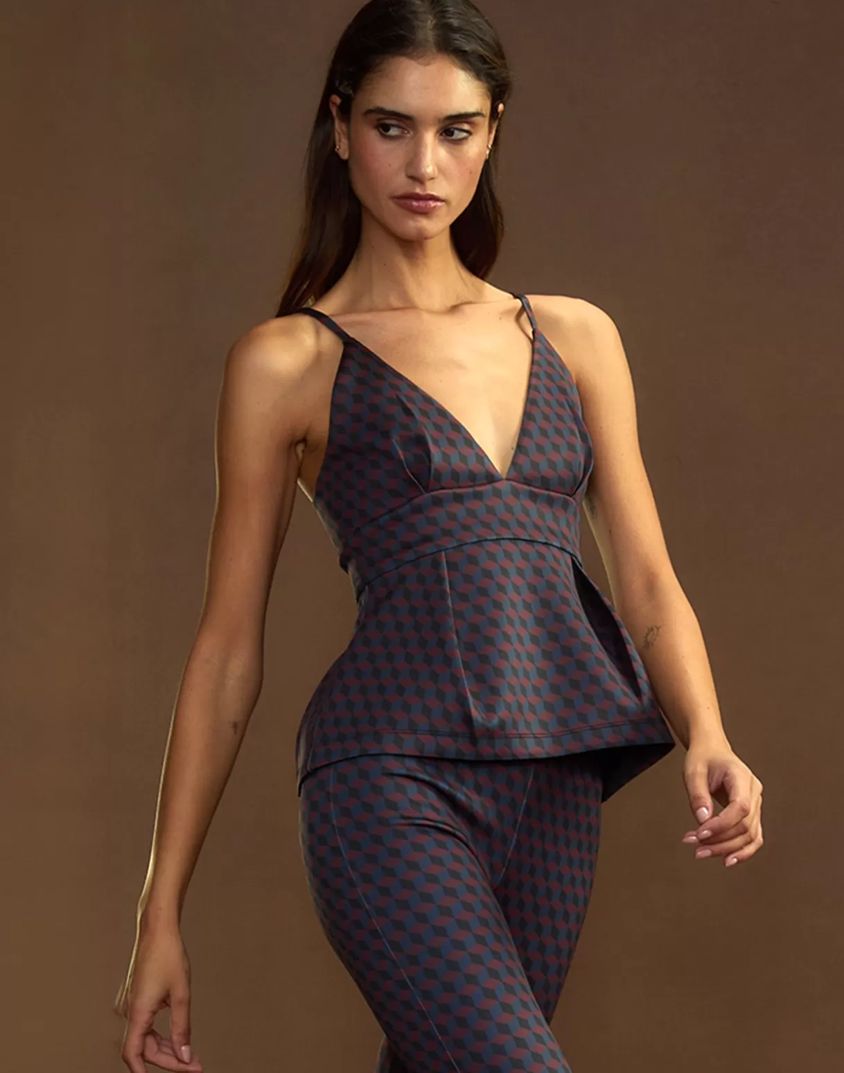 Tops-Cynthia Rowley Rho Bonded Top RDNVY