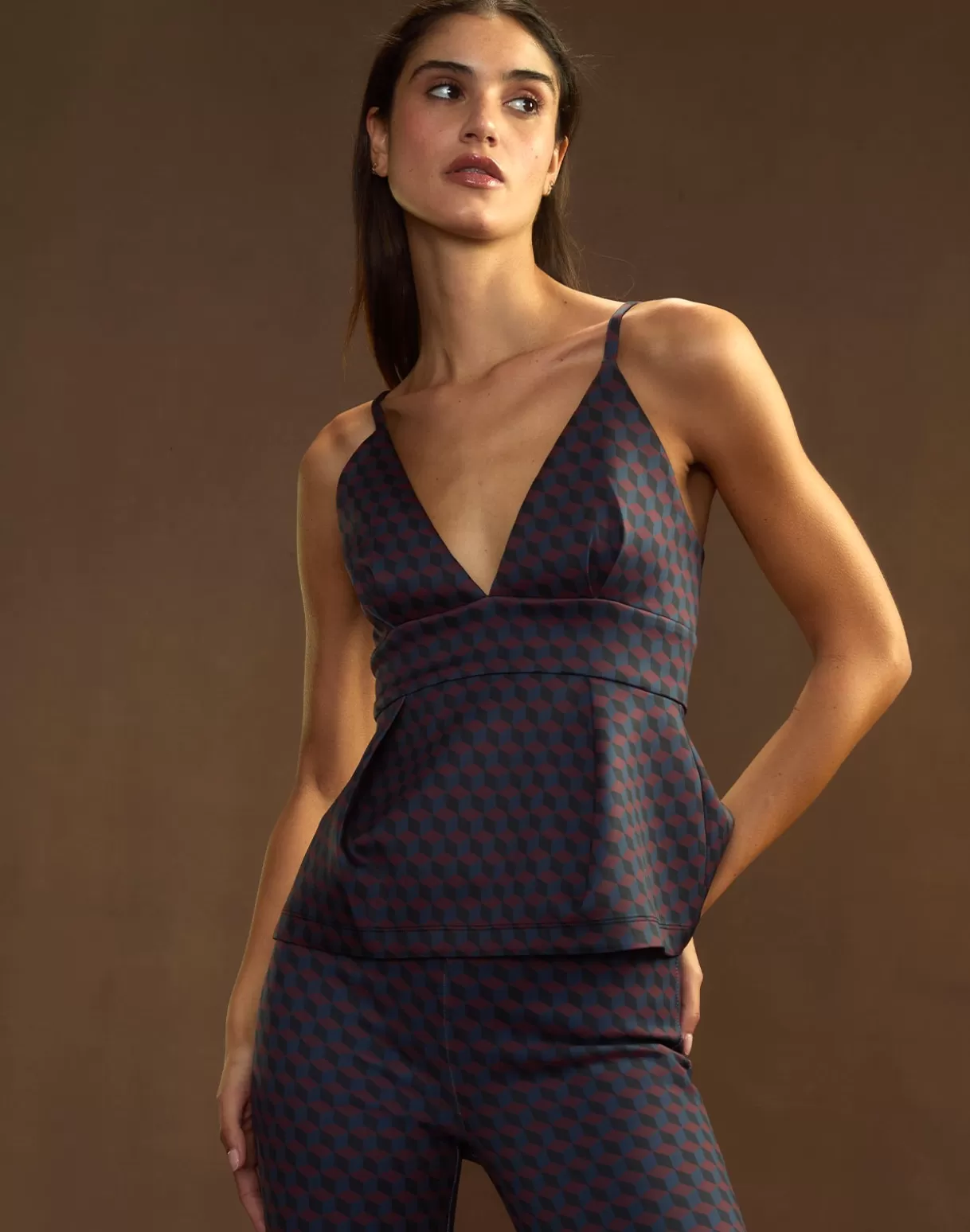 Tops-Cynthia Rowley Rho Bonded Top RDNVY