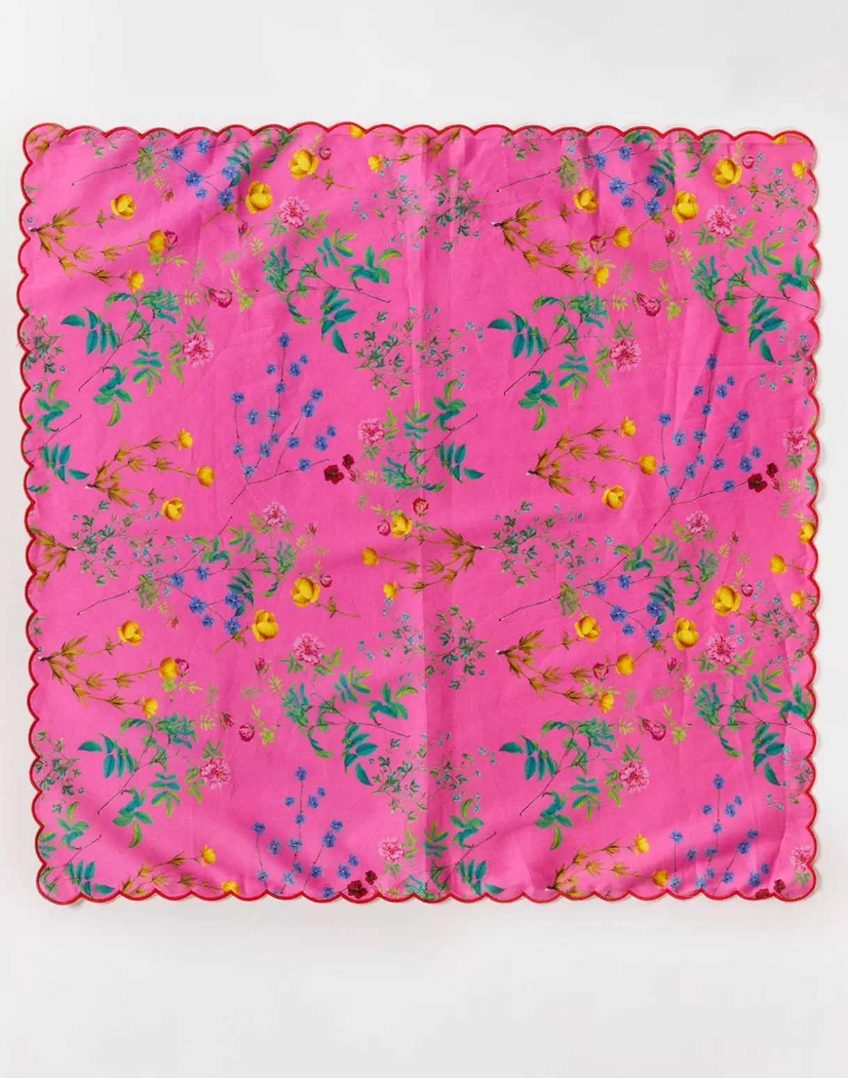Home-Cynthia Rowley Scallop Embroidered Edge Dinner Napkin PNKMT