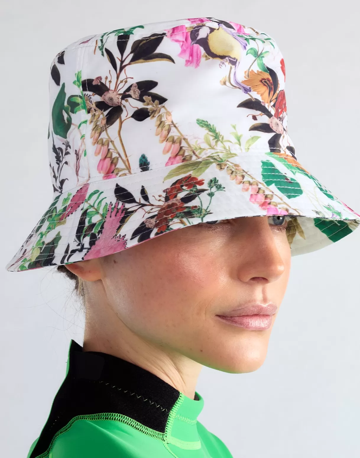 Accessories | Accessories-Cynthia Rowley Secret Garden Bucket Hat WHTMT