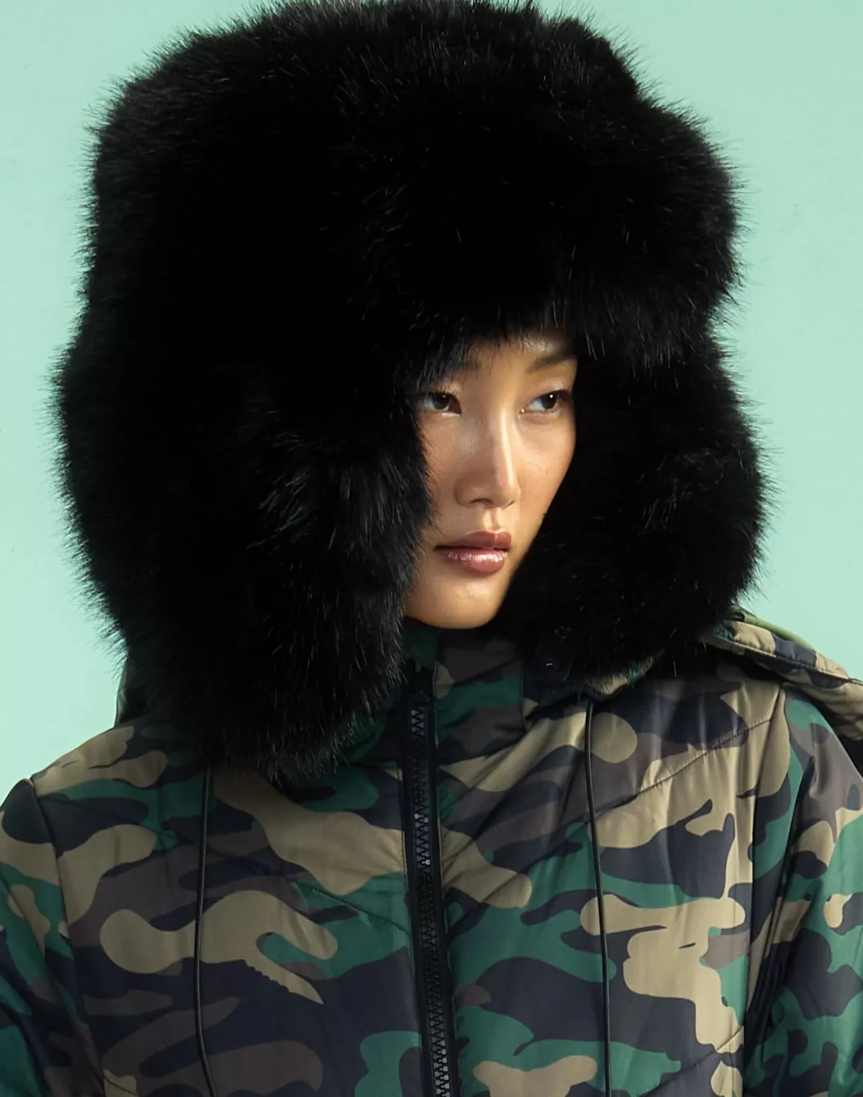 Accessories | Accessories-Cynthia Rowley Snow Bunny Trapper Hat BLACK