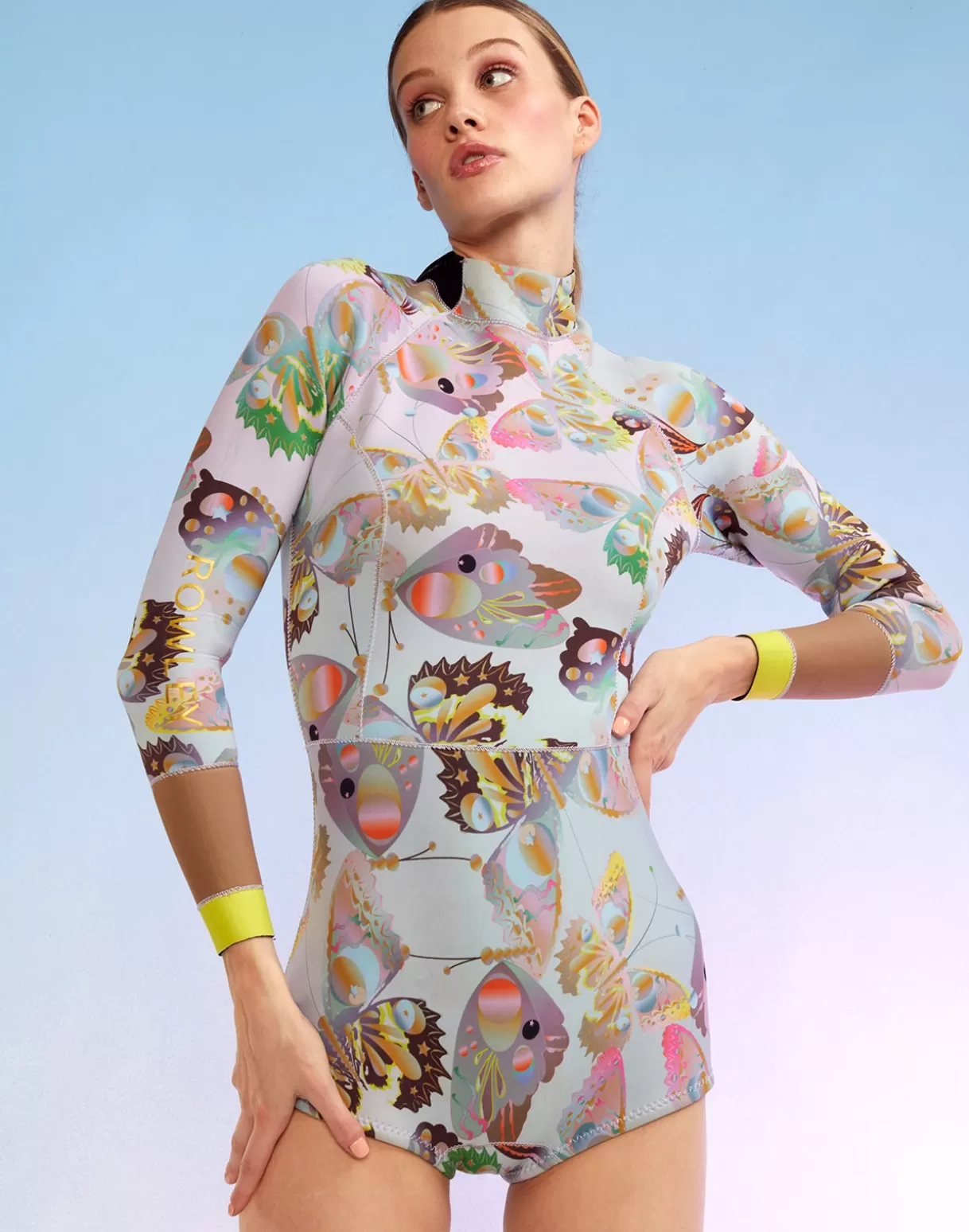 Surf & Swim-Cynthia Rowley Sunrise Paisley Wetsuit BLUMB