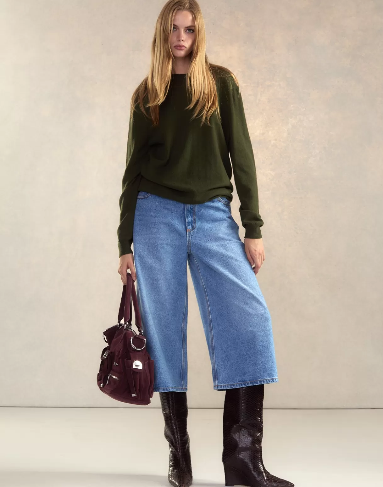 Bottoms-Cynthia Rowley Tommy Capri Denim